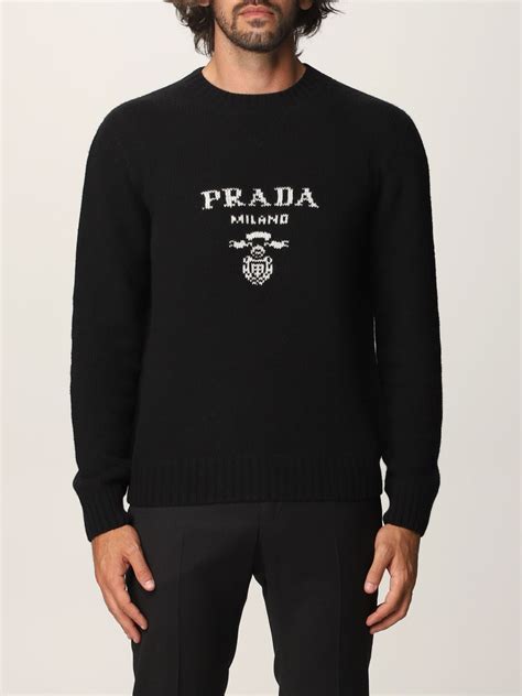 prada sweater black face